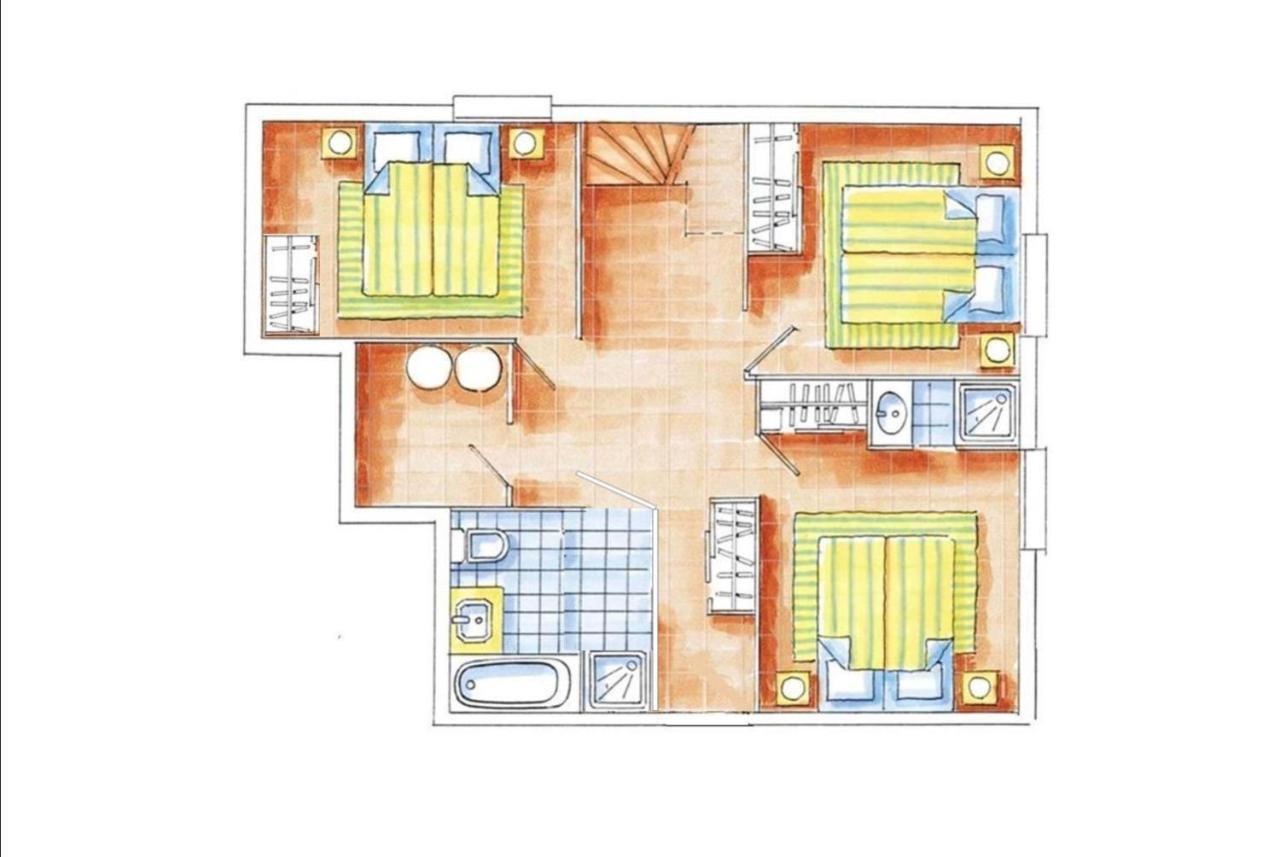 Chalet Ananas, Hameau Des Marmottes Saint-Martin-de-Belleville Zewnętrze zdjęcie