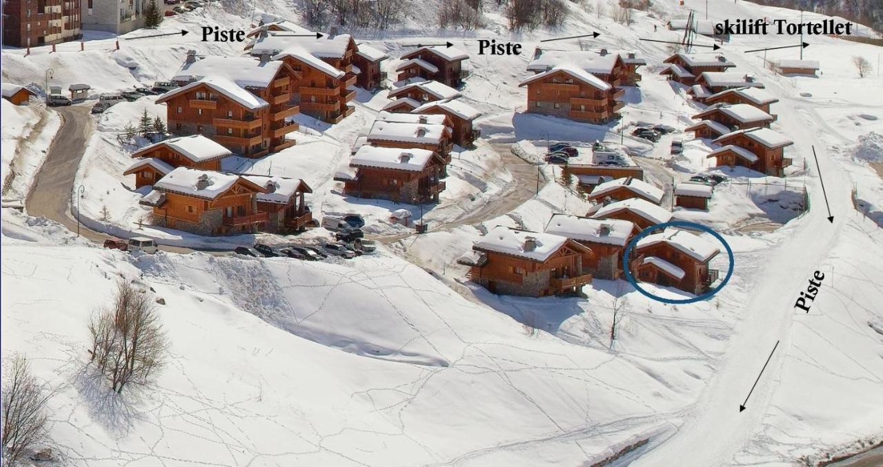 Chalet Ananas, Hameau Des Marmottes Saint-Martin-de-Belleville Zewnętrze zdjęcie